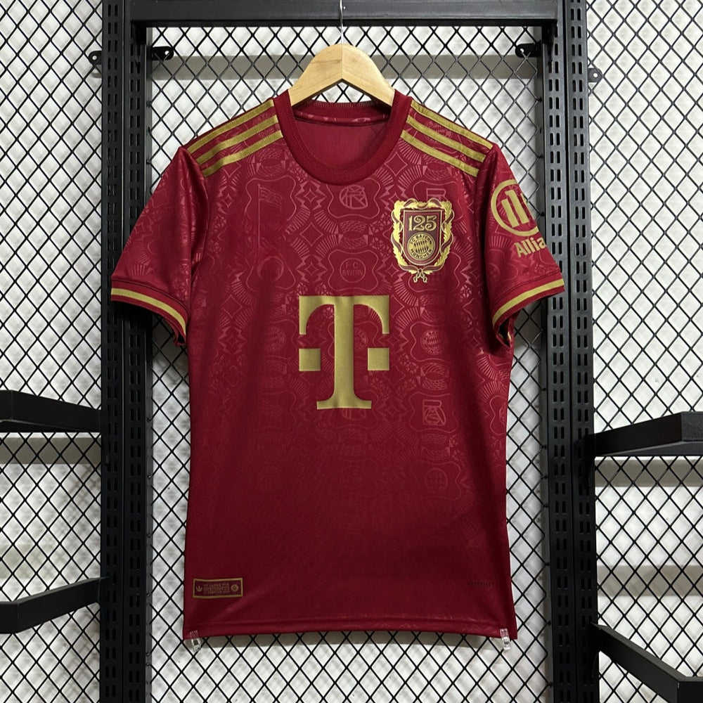 Maillot 25/26 Bayern Munich 125TH red