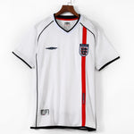 2001-2003  Maillot England Domicile  Retro