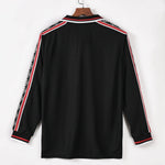 1998-1999 Manchester United Extérieur maillot Retro Manches Longues