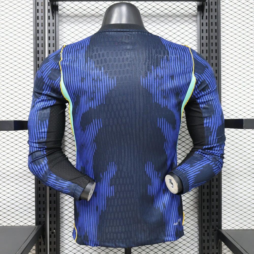 Maillot 2026 Brésil Extérieur player Manches Longues