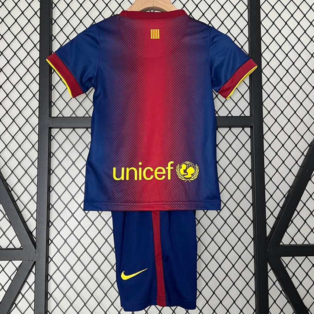 2012-2013 Ensemble Enfant Barcelone Domicile Rétro
