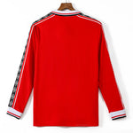 1998-1999 Manchester United Domicile maillot Retro Manches Longues