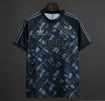 Maillot  Retro 90/92 Arsenal Blackout Black Jersey
